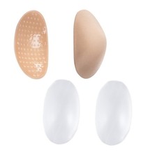 2 Pairs Shoulder Pads for Women Self Adhesive Transparent and Woman