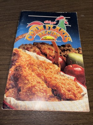 Vtg Kellogg's Corn Flakes Recipe Classics 1985 Cookbook