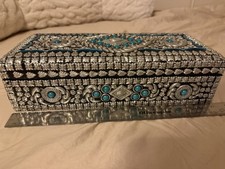 Silver&jewel Inlaid Moroccan/Middle EasternJe...