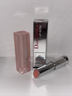 DIOR Addict Lip Glow Backstage Pros #001 PINK Color Awakening 3.5 G/0.12 oz BNIB