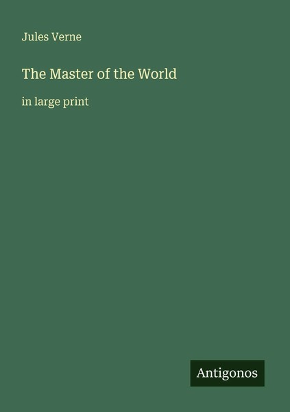 The Master Of The World In Large Print Jules Verne Taschenbuch Englisch 2025-image