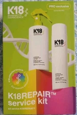 K18 Biommetic Hairscience Salon Service Essentials Kit New In Box