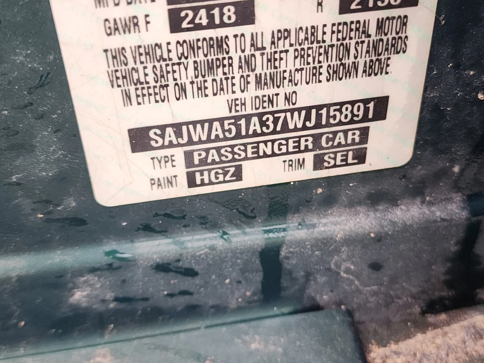 Volante de motorista esquerdo Jaguar X-type 2004 2005 2006 2007 2008 - Imagem 2 de 2