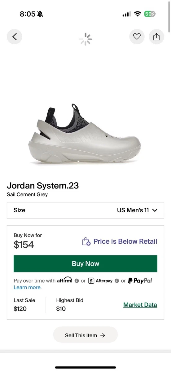 Jordan System.23 for Sale | Authenticity Guaranteed | eBay