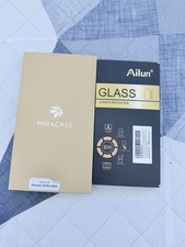 Miracase Case & Ailun Glass for iPhone 16 Pro Max, Full Coverage