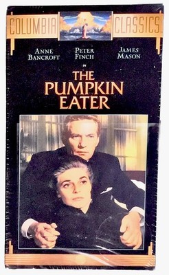 The Pumpkin Eater 1964 VHS Vintage Rare Tape New Factory Sealed Released 1995