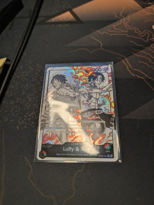 #ad Luffy amp; Ace Parallel ST30 001 Starter Deck EX: Luffy amp; Ace Foil $160.00