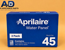 AprilAire 45 Water Panel Humidifier Filter 2-Pack for 400 400A 400M NEW