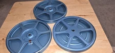 Vintage 8mm  7” Empty Metal Film Reels