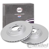 2X A.B.S. Bremsscheiben 307Mm Vorne Passend FüR Mini Mini