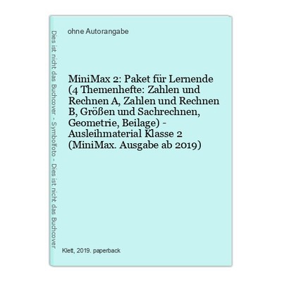 MiniMax 2: Paket für Lernende (4 Themenhefte: Zahlen und Rechnen A, Zahlen und R