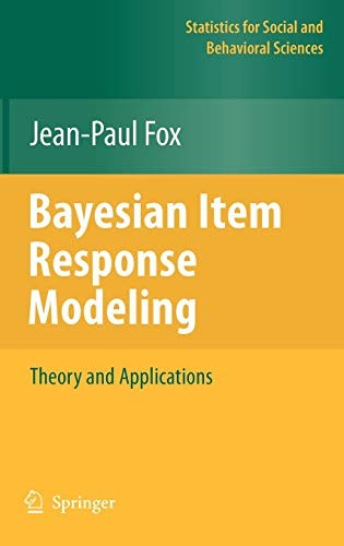 Bayesian Item Response Modeling: Theory and App. Fox<|