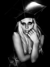 Lady Gaga Watching The Camera 4x6 Picture Celebrity Print