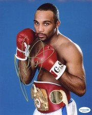 JAMES BUDDY MCGIRT SIGNED AUTOGRAPH 8x10 PHOTO PICTURE ACOA HOF BOXING CHAMPION 