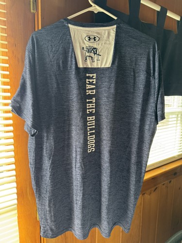 NWT - Under Armour Yale Athletics Bulldogs NCAA T Shirt Size Mens SizeXL NCAAs - Picture 4 of 9