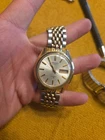 Vintage Seiko Automatic 7006-8007 17 Jewels Day Date Mens Watch