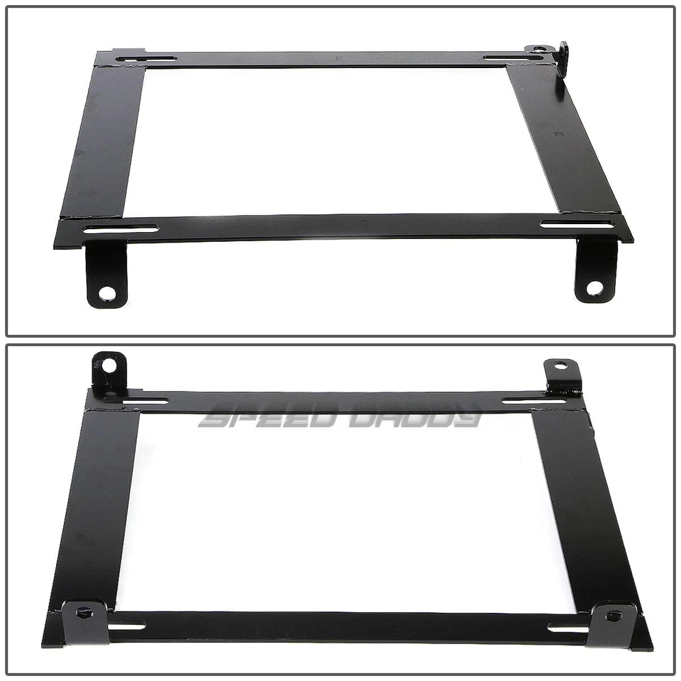 PARA 02-06 ACURA RSX DC5 PAR MONTAJE BAJO CARRERAS/ASIENTO CUBO SOPORTE ACERO EXTENSIBLE Foto 2 de 4