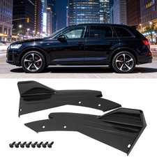 For Audi Q7 Racing Rear Bumper Gloss Side Skirt Spoiler Splitter Diffuser Lip