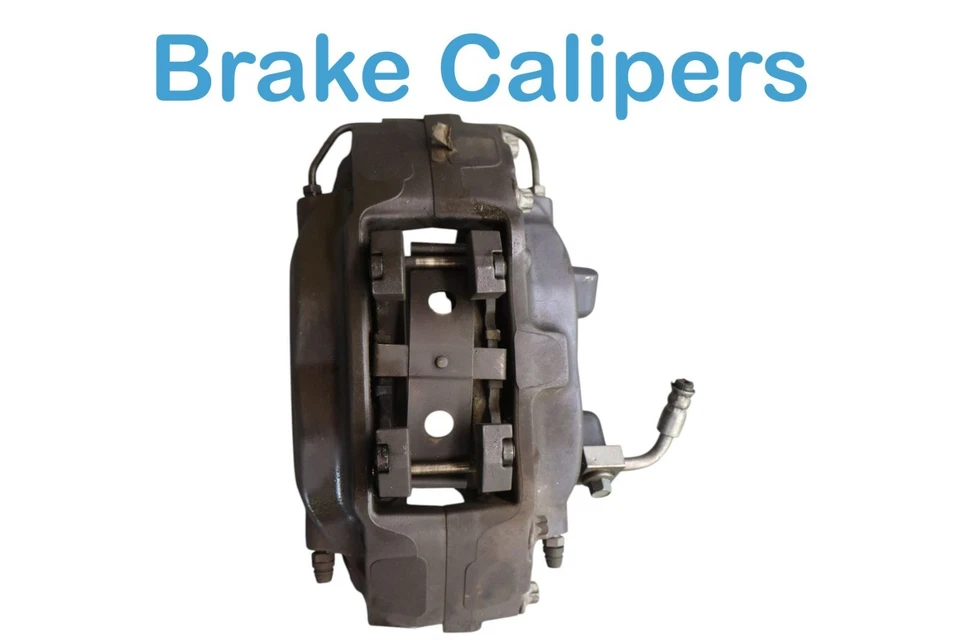 12-20 Tesla Model S Front Left & Right Side Brake Caliper Set of 2 104264001 Oem - Image 3 of 4