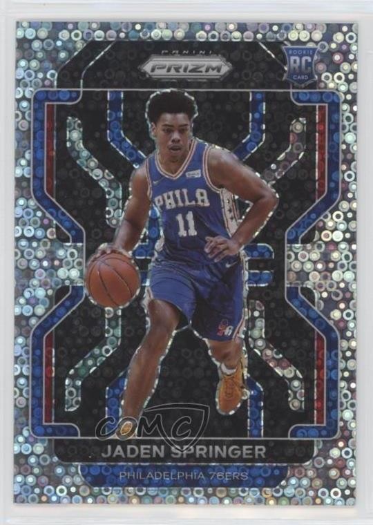 2021-22 Panini Prizm Fast Break Prizm Jaden Springer #317 12z3