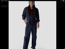 STOIC Venture Coverall Long Sleeve Matte Black size Large NWOT