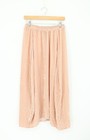 VELVET By Graham & Spencer Elastic Waist Velvet Midi Skirt Pink S $189 A5 229
