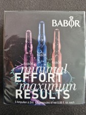 Babor Ampullen minimal Effort maximum Results...