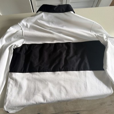 Givenchy Logo Long Sleeve Polo XL | eBay