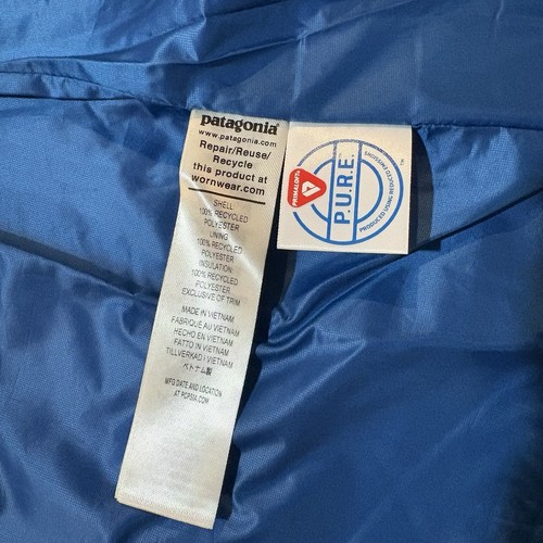 Patagonia Mens Nano Puff Jacket Endless Blue Size Small New 84212 NWT - Picture 7 of 13