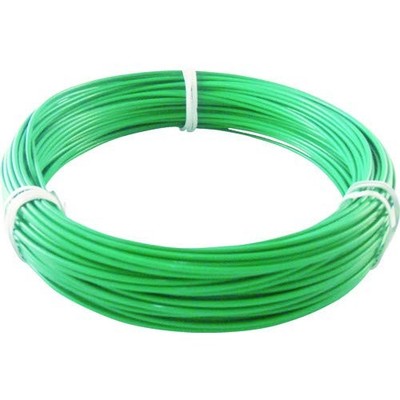 TRUSCO Color wire vinyl coated Type 2.0mm x 25m Green TCWM-20GN x 2 rolls