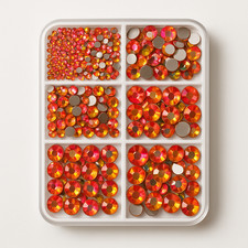 ✨AAA+ Strasssteine Box 6 Größen SS4–SS16 • (1.000x) Glitzersteine Set Glas DMC