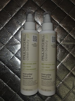 Paul Mitchell Clean Beauty Everyday Leave-In Treatment 5.1 Fl Oz Lot Of 2