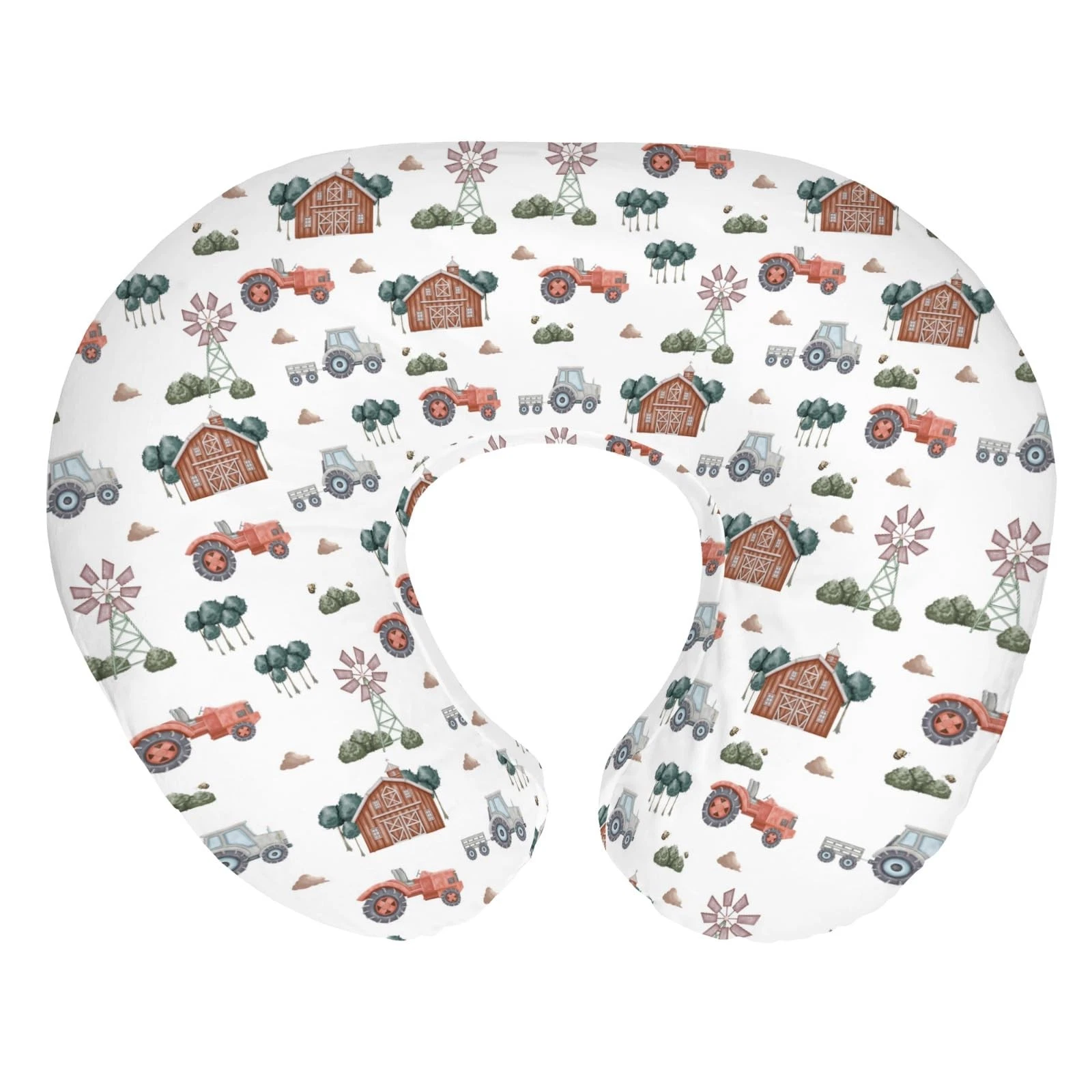 Boho Farm Animals Life Baby Nursing Pillow Covers for Boy Girl Tractor Barn P...
Opens in a new wind