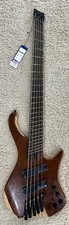 Ibanez EHB1265MSNML Multi Scale Headless 5-String Bass - Natural Mocha
