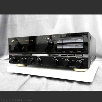 [Vintage] Sansui AU-alpha 607L EXTRA Integrated Amplifier Black Japan Tested