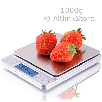 SAGA Digital Kitchen Scale 1000gX 0.1g Diet Food Coffee Jewelry Pocket Size Herb