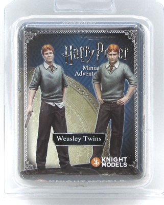 Harry Potter HPMAG07 Weasley Twins (Pack) Knight Models Miniatures Game Wizards