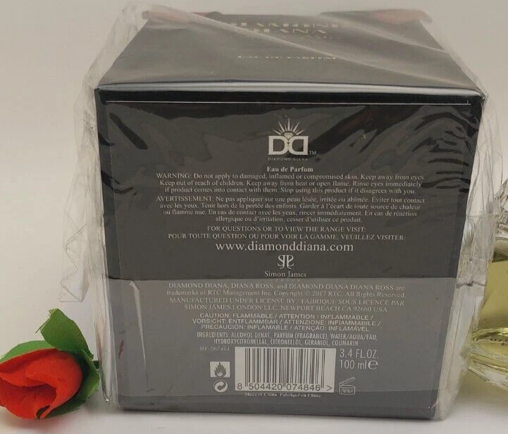 Perfume en spray Diamond Diana Ross por Diana Ross 3,4 OZ eau de parfum para mujer nuevo Foto 2 de 4