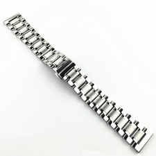 DIY Stainless Steel Watch Strap Band Metal Bracelet Butterfly Clasp 14-24mm Tool