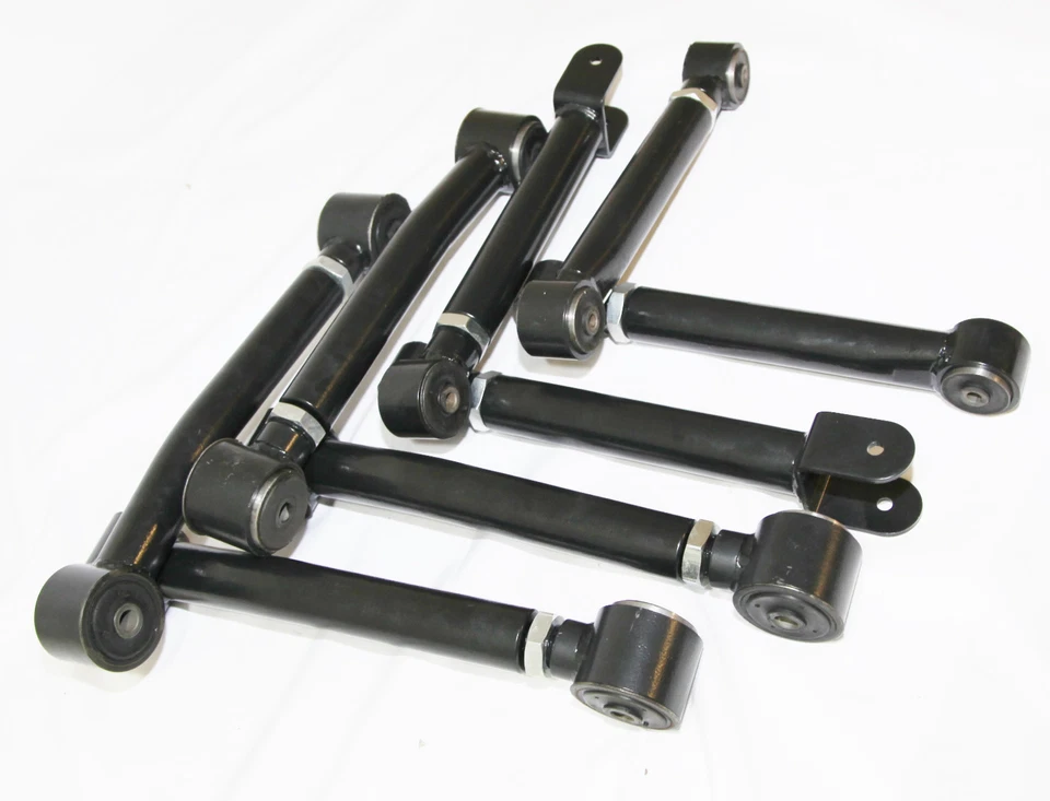 ADJ Control Arm SET w/Rubber Bushing for 93-98 Grand Cherokee 97-06 Wrangler - Image 2 of 4