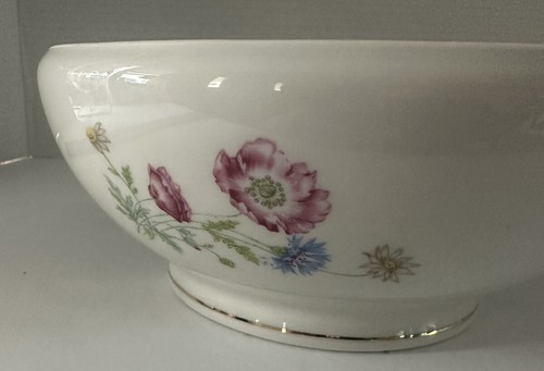 Bareuther Bavaria Germany Casserole with Lid. 15 35 Flowers Floral Gold Trim - Foto 13 di 19