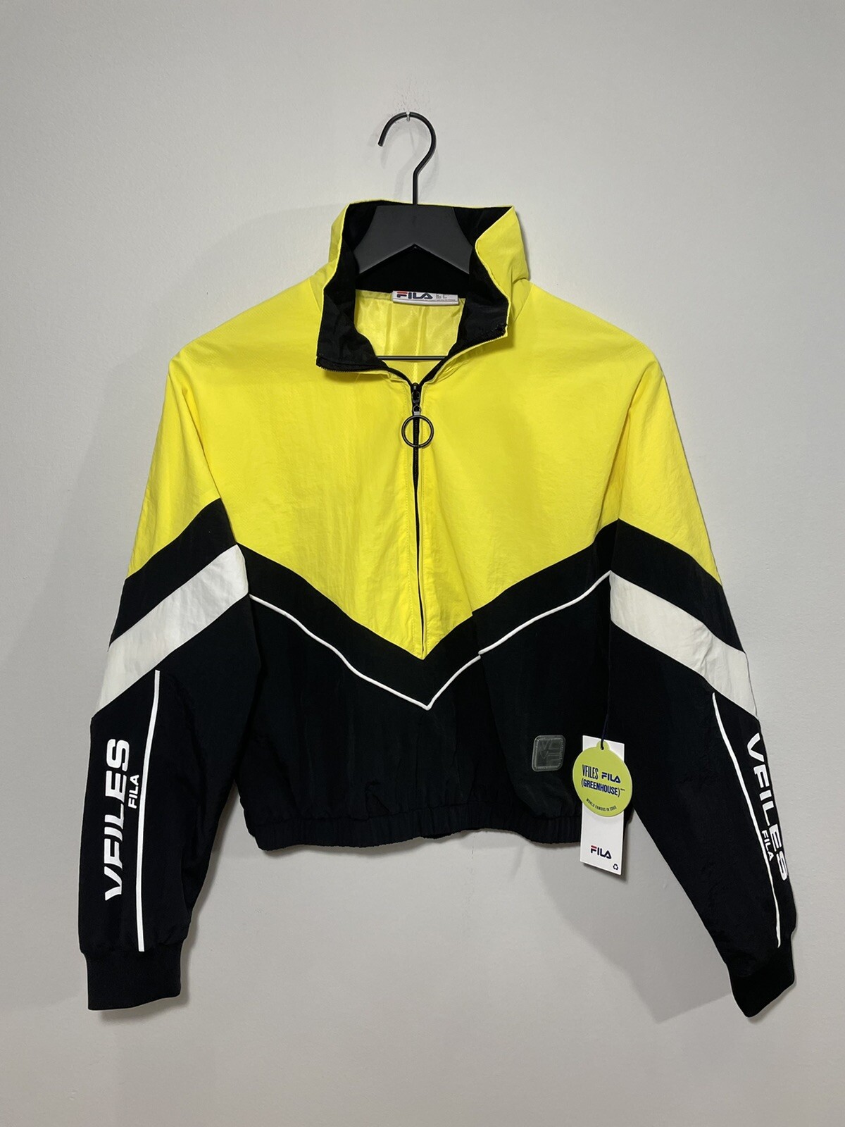 Giacca a vento donna FILA Chau Vfiles nuova stile vintage taglia small