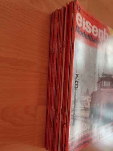 Eisenbahn Magazin Modellbahn Hefte komplettes Jahr 1983 Top Zustand - Bild 8 von 9