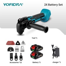 Cordless Electric Oscillating Multi Saw Tool Sanding 6 Speed For Makita 18V UK