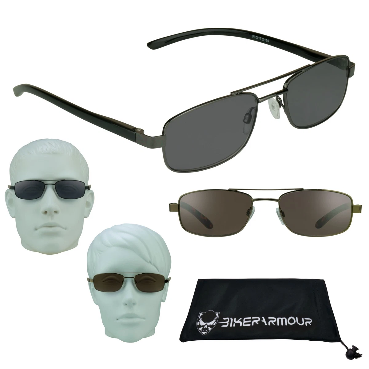 Small square aviator sunglasses hotsell