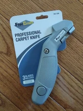 FlorCraft Professional Carpet Knife w/ 3 blades - Menards- NEW 709-1288