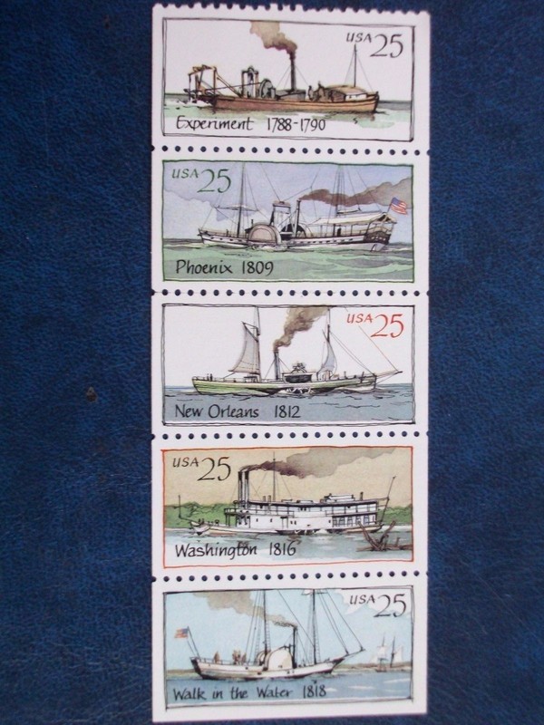 Classic  17th & 18th Century Steamboats  #2409a