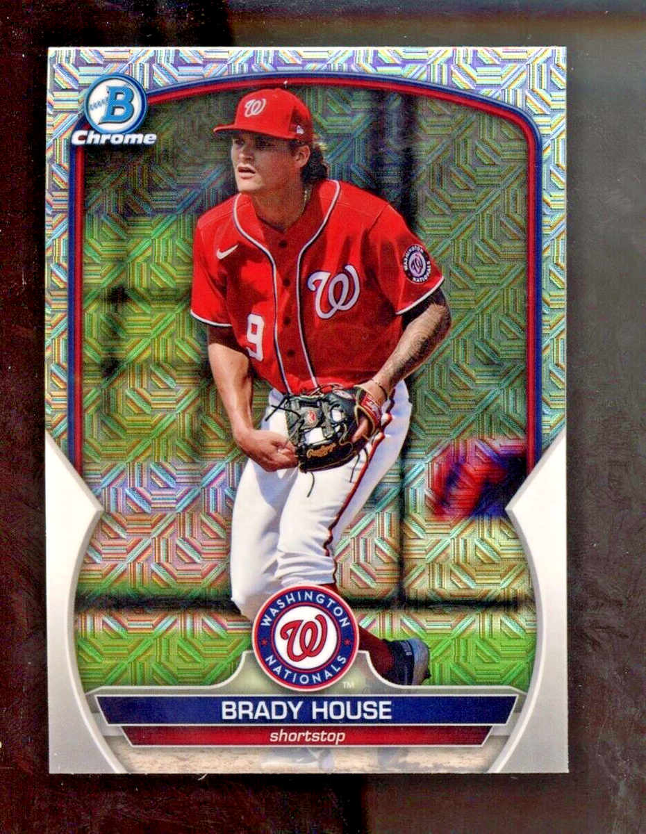 Brady House 2023 Bowman Chrome Mojo Refractor BCP-212 Nats | eBay