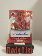 2014-15 Prizm Red Pulsar Prizms 1/149 Bruno Caboclo #88  Auto RC Toronto Raptors