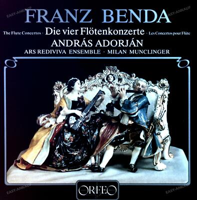 Benda, Adorján - Die Vier Flötenkonzerte / The Flute Concertos 2LP '